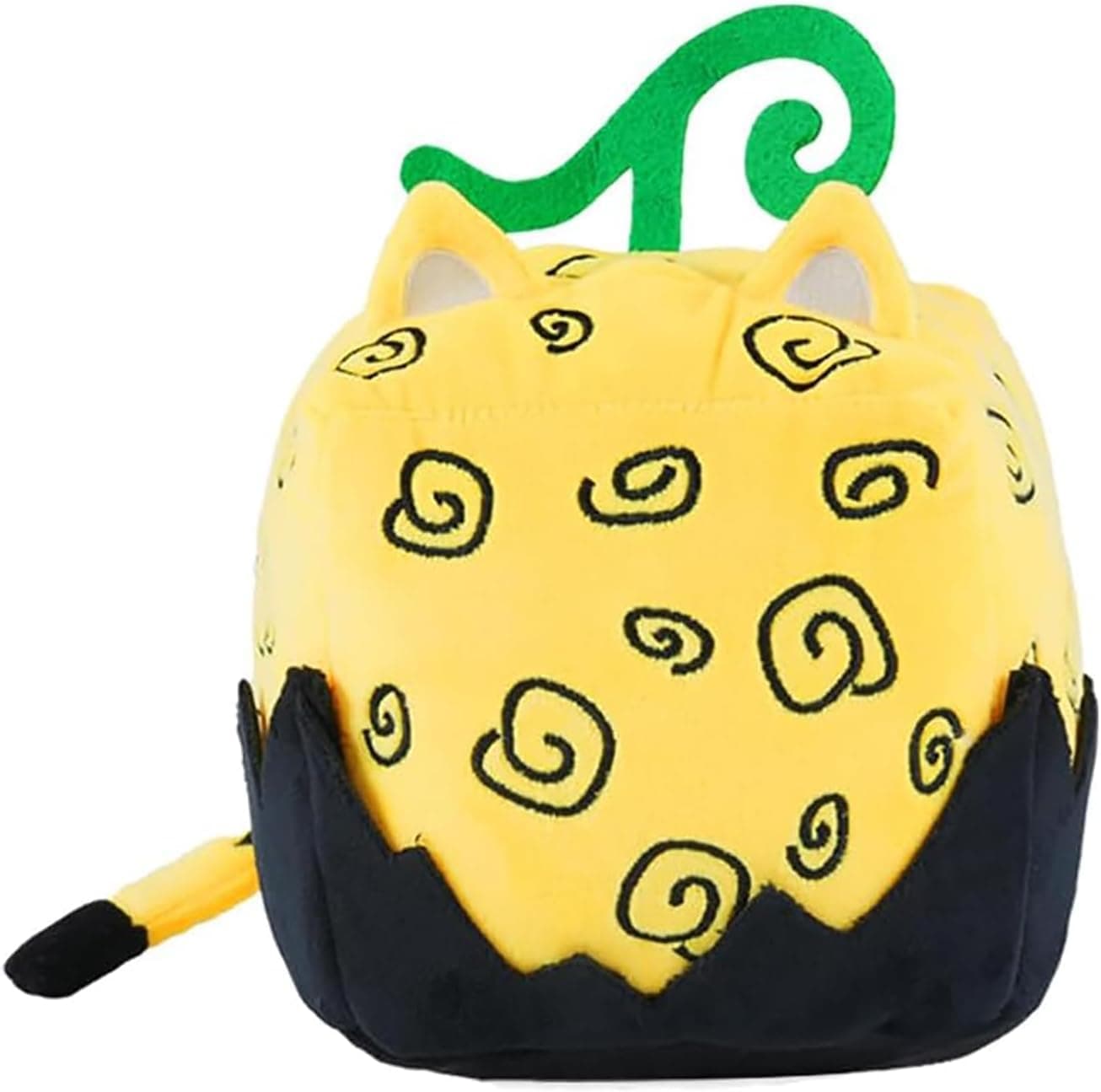 Heallcea Fruits Plush，Fruits Plushies Toy Pillow 6", Home Kids' Bedroom Decor, Birthday Christmas Stocking Stuffers Choice for Boys Girls (Leopard)