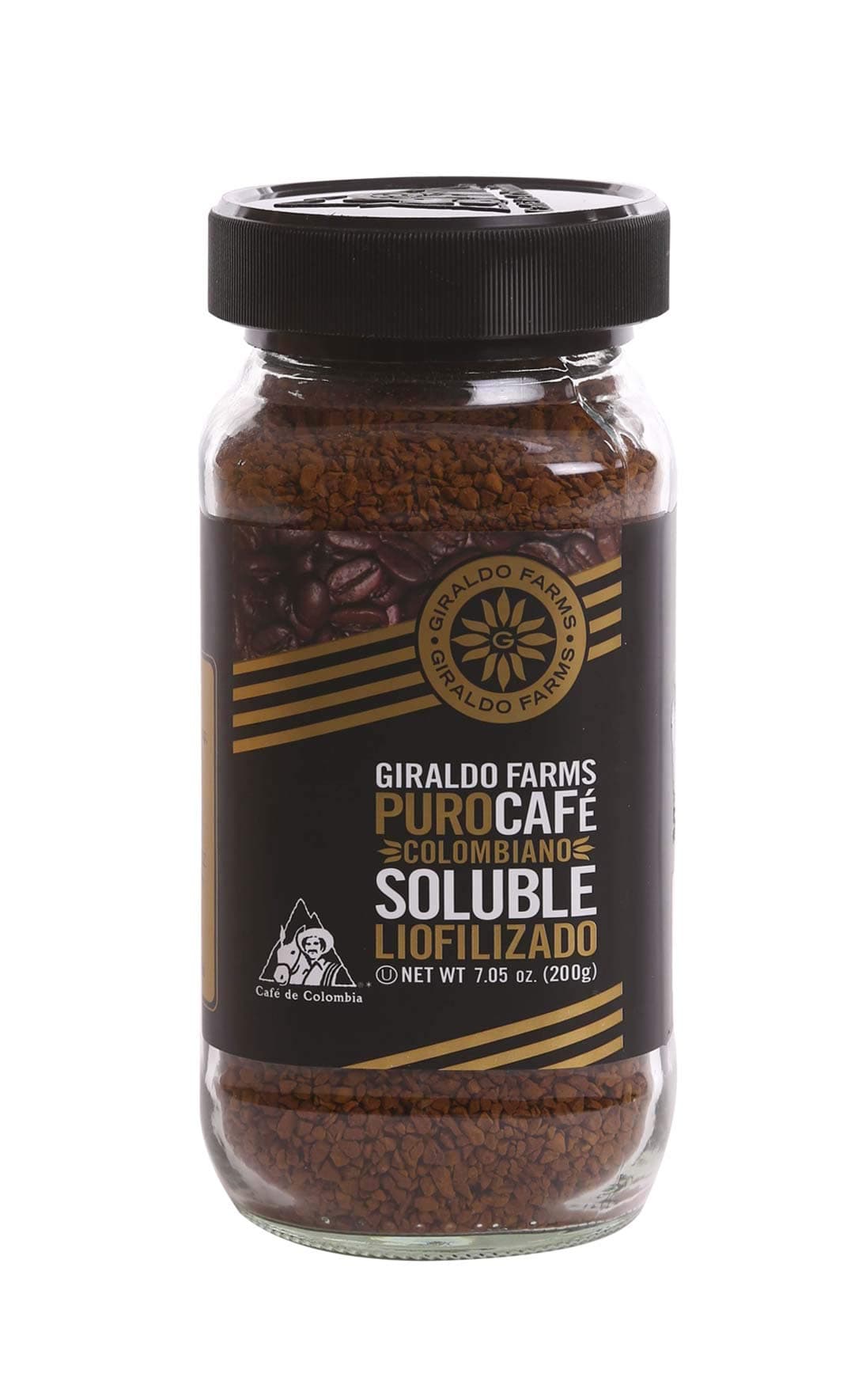 Colombian Coffee Instant Freeze Dried 7.05oz. (Reg., 7.05)