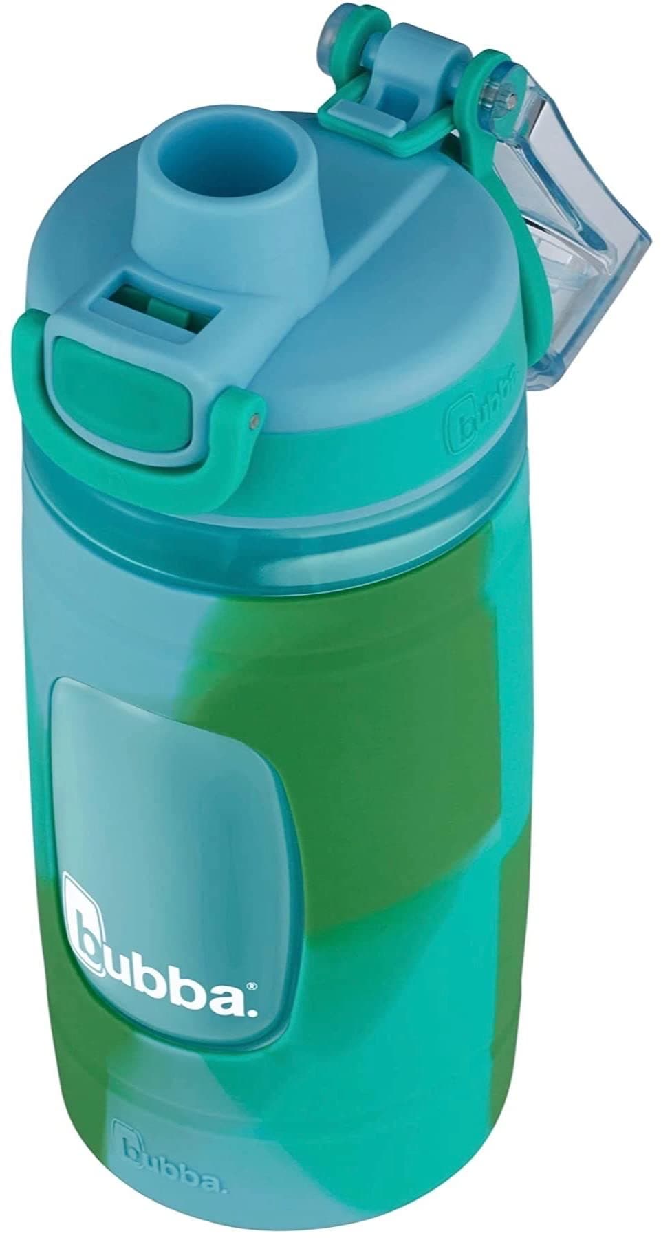 2105885 Flo Kids Water Bottle, 470ml, Crystle Ice with Rock Candy & Kiwi Colour Wash