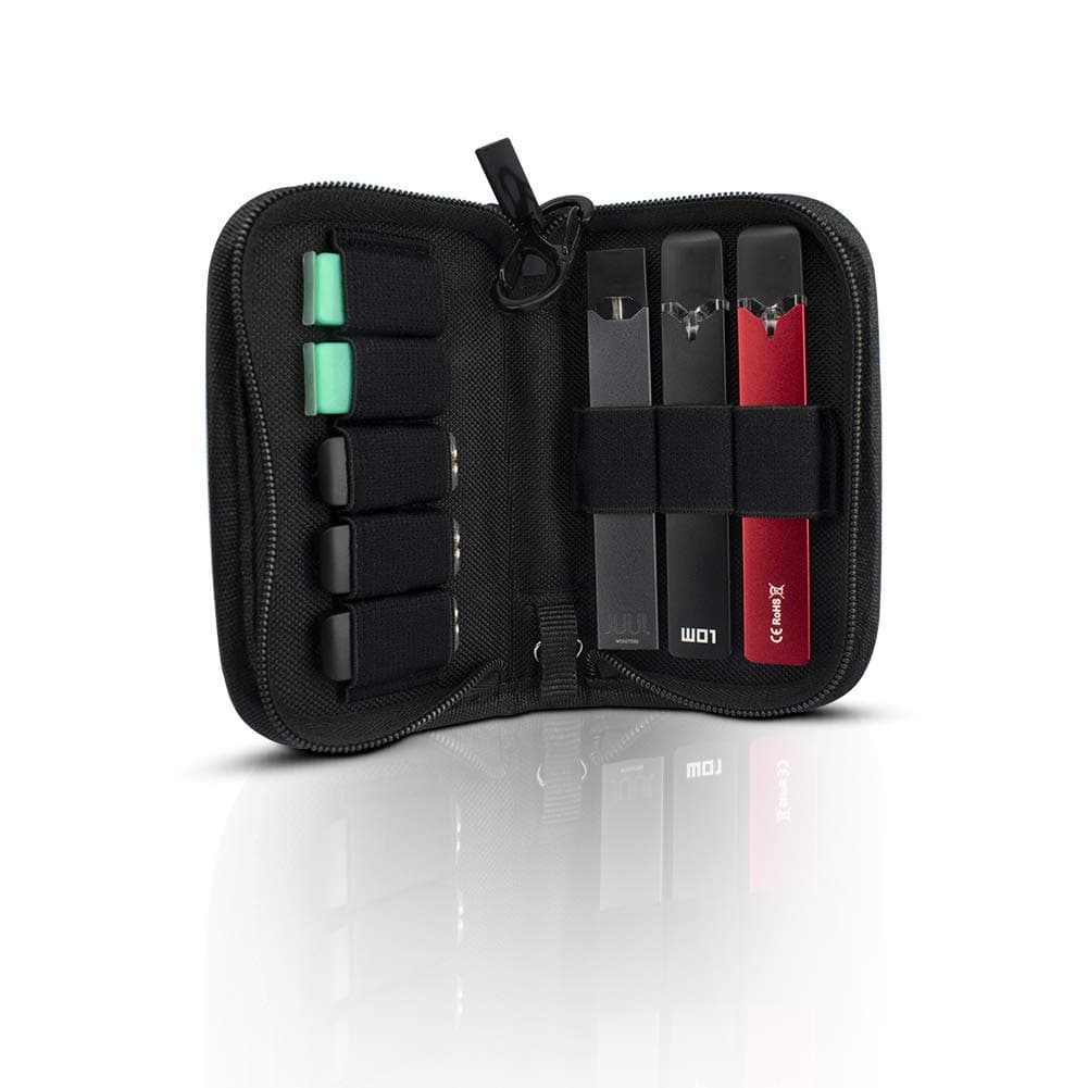 24kmagic Carrying Case Fits Pods & USB Charger,Travel Storage case for Your Pocket or Bag(Case Only) (black01) (Black)