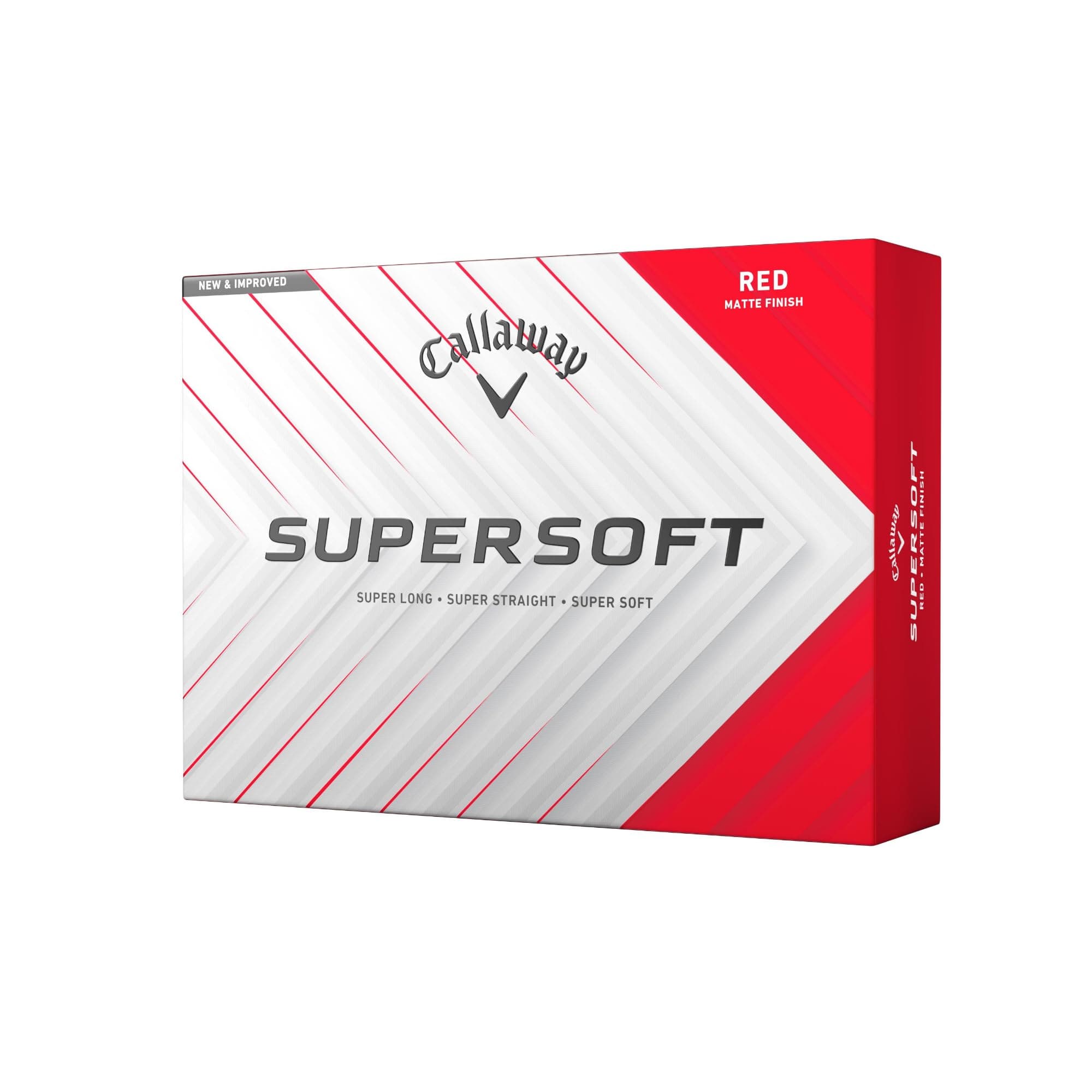 Callaway Golf Balls SUPERSOFT 25, 1 Dozen (12 Balls), 2-Piece Structure