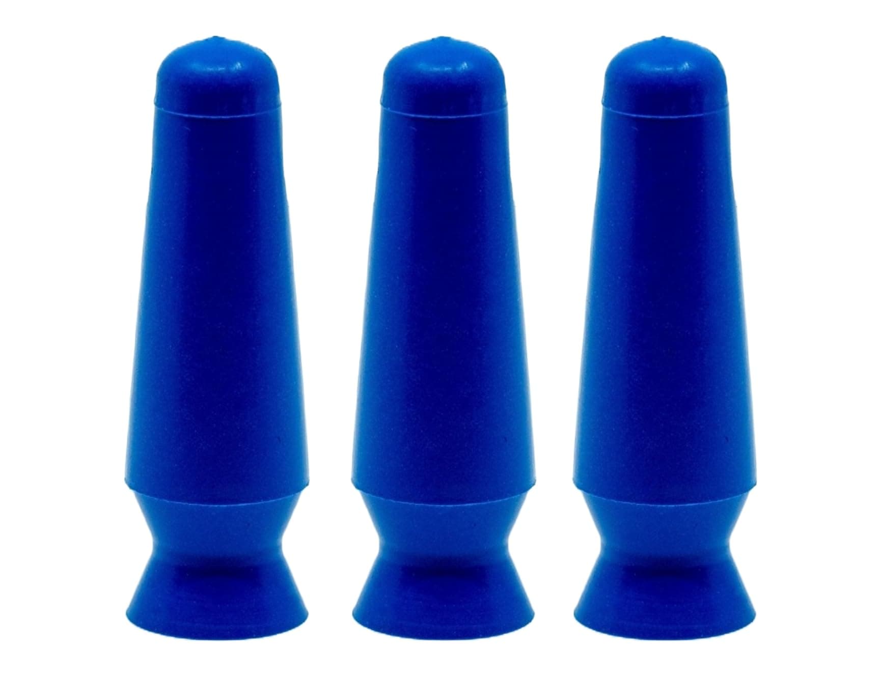 DMV Sclera Cup Large Contact Lens Handler 3 Pack - Insert and Remove Scleral Contact Lenses and Prosthetics, Cobalt Blue 3 Pack