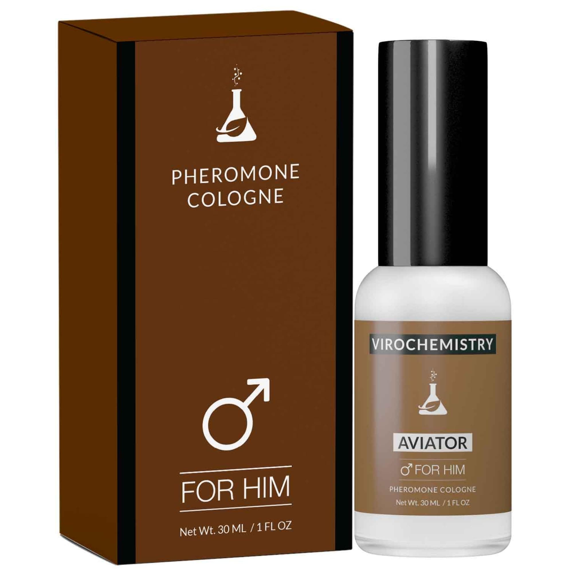 Pheromones to Attract Women for Men (Aviator) - Exclusive, Ultra Strength Organic Fragrance Body Cologne Spray - 1 Fl Oz (Human Grade Pheromones to Attract Women)