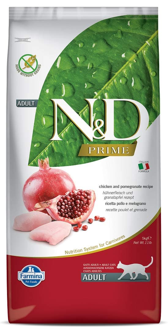 N&D Prime Cat Chicken & Pomegranate Adult 5 kg
