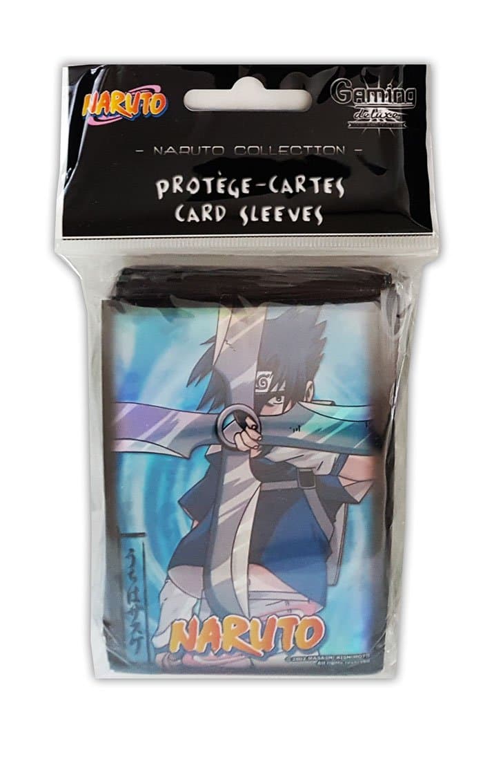 Gaming Deluxe Gaming DeluxeACCNRT002 Abysse 50-Count Naruto Sasuke Japanese Size Card Protector Sleeves