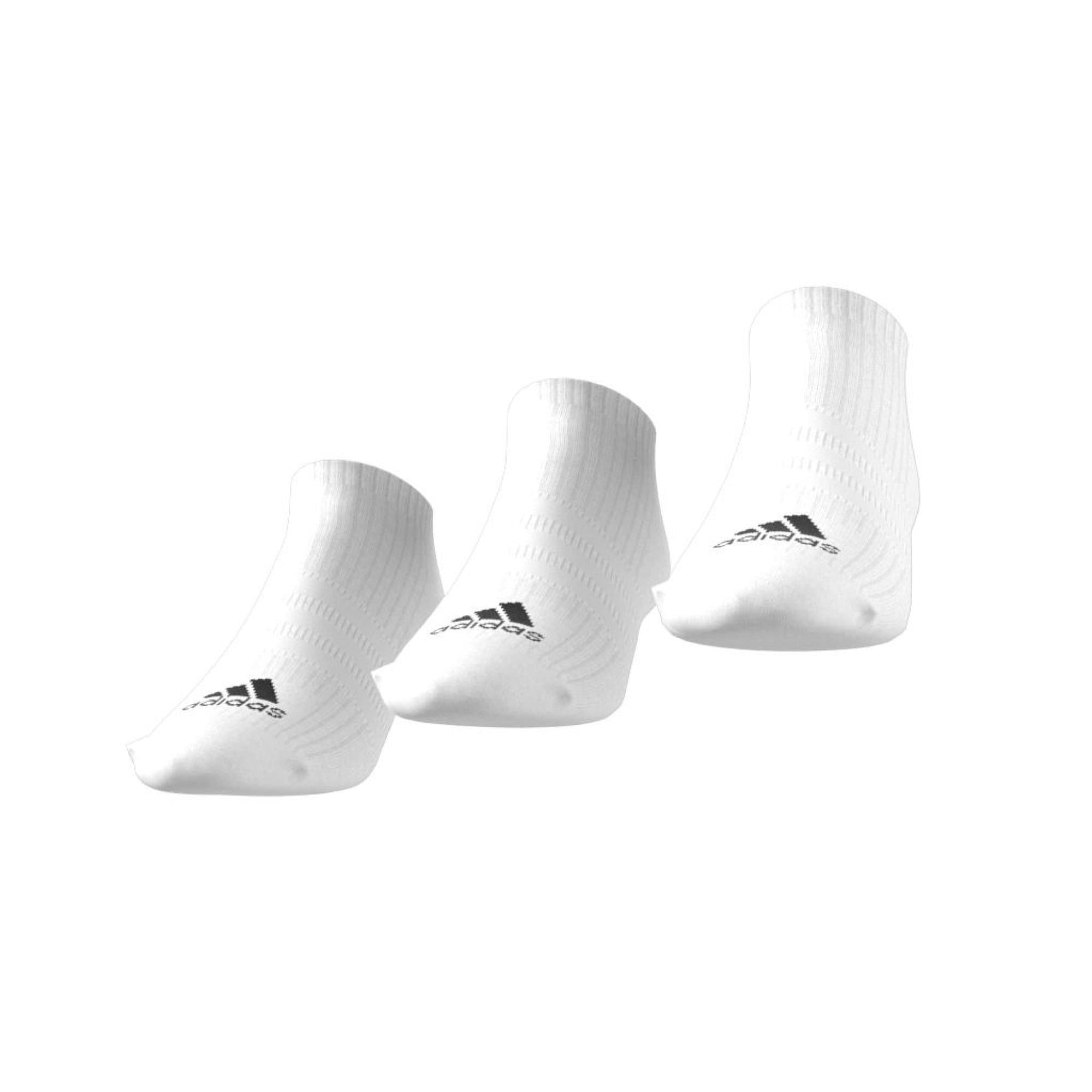 adidas Men's 3-stripes No-show (3 Pairs) Socks