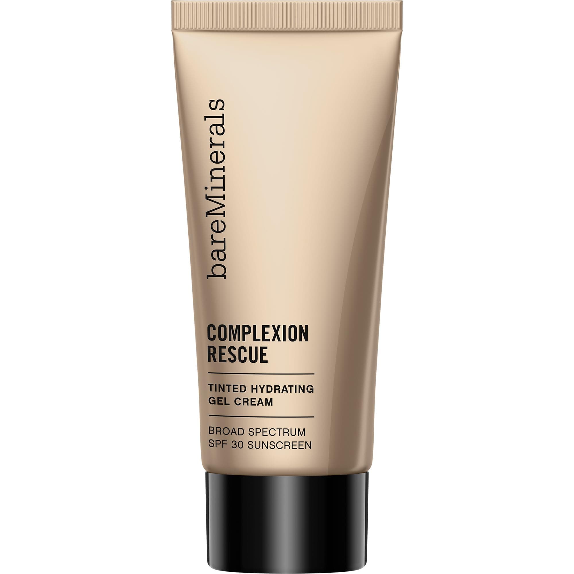 bareMinerals Complexion Rescue Tinted Moisturizer for Face with SPF 30, Vegan Tinted Mineral Sunscreen with Hyaluronic Acid, Mini Size, Vanilla 02