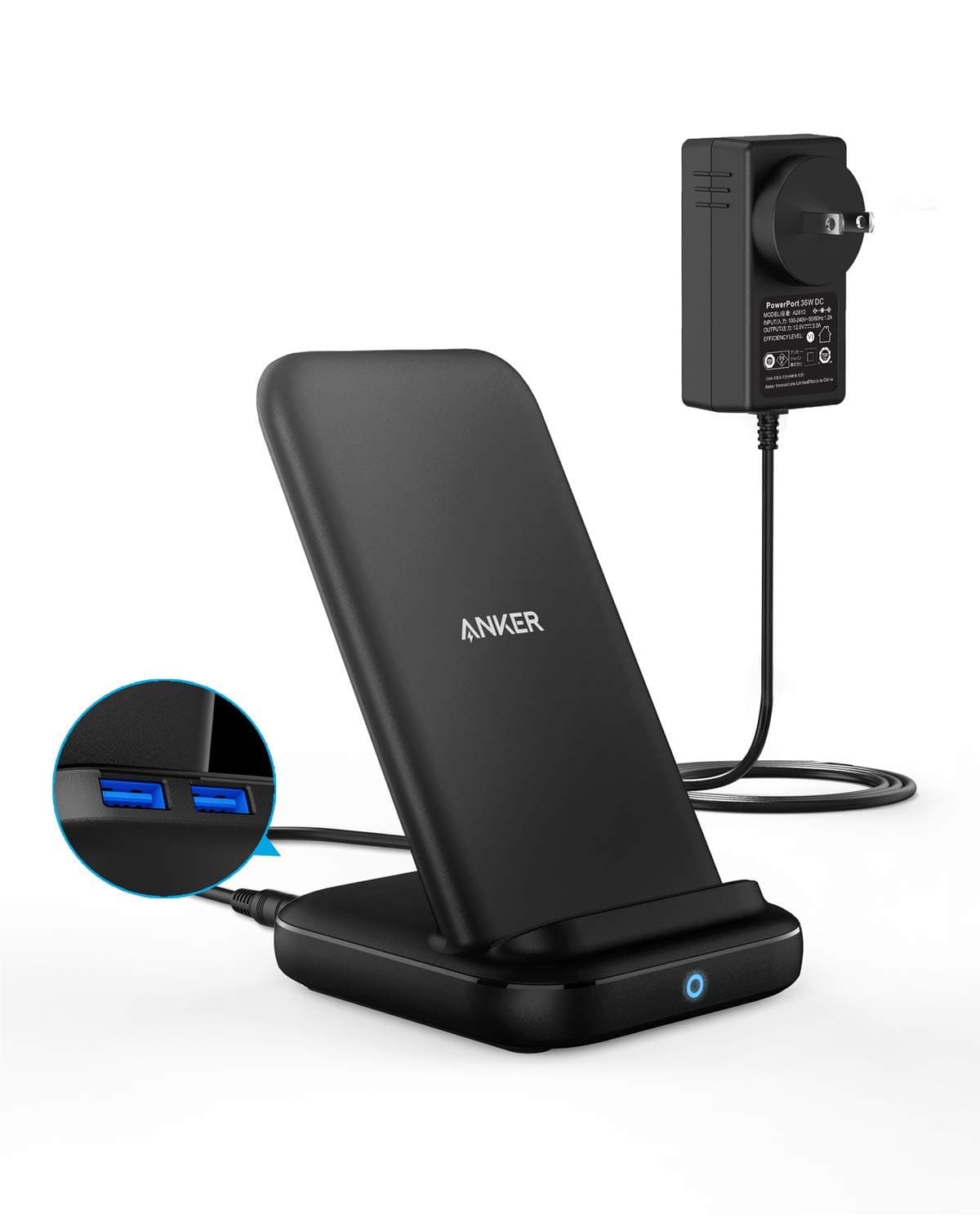 PowerWave 10 Stand with 2 USB-A Ports