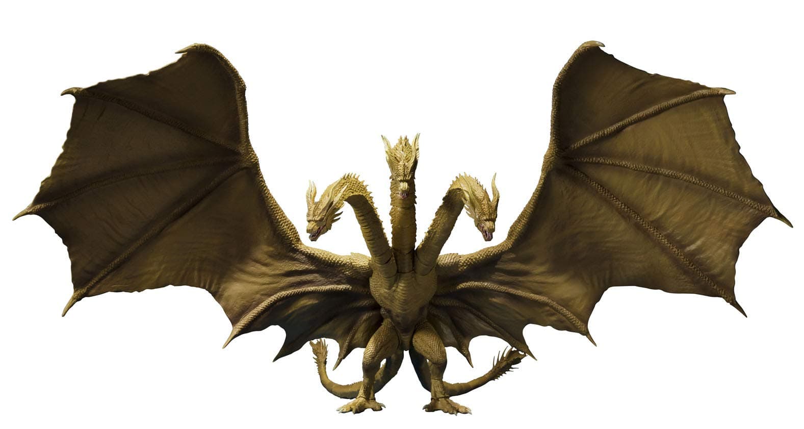 Bandai 4573102558121 King Ghidorah 2019 Sh Monster Arts Godzilla King of The Monsters Figurine 25 cm