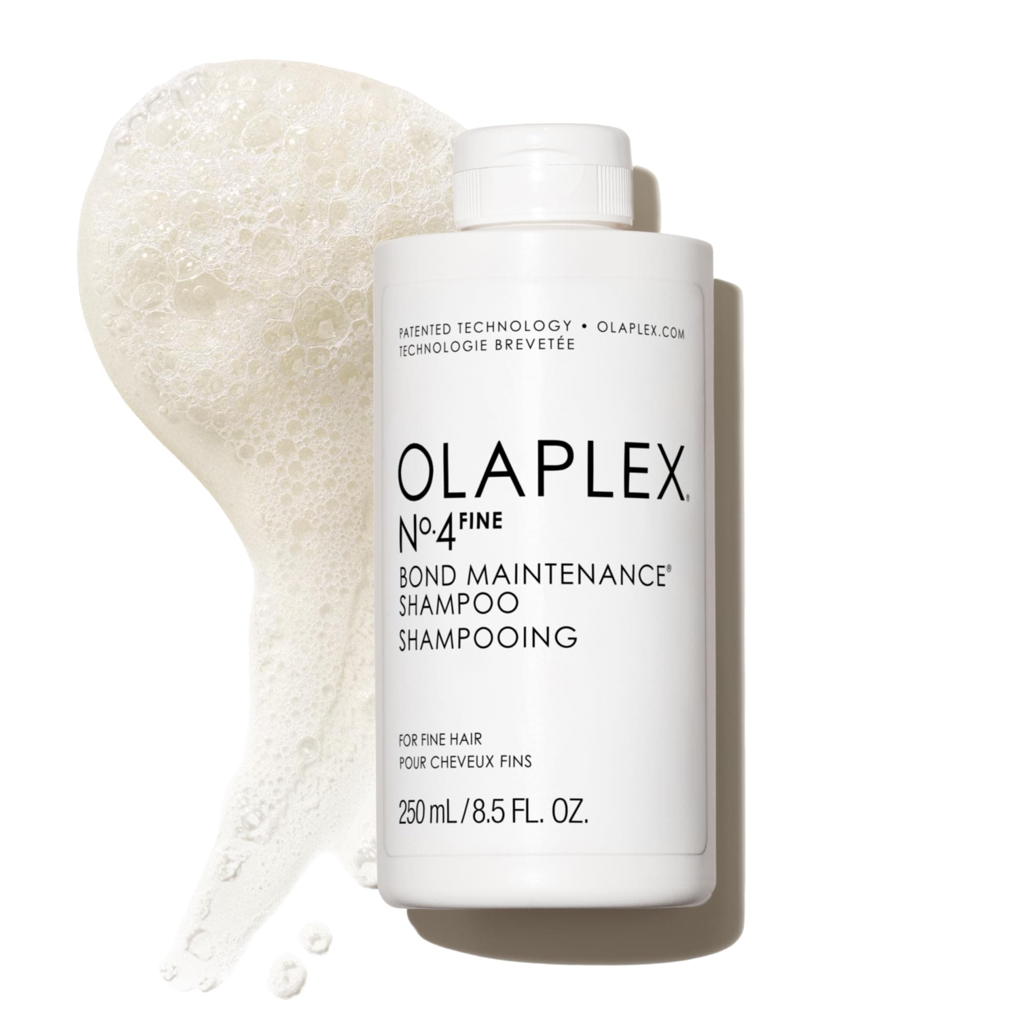 Olaplex Nº. 4 FINE Bond Maintenance Shampoo: Volumize & Strengthen | Gently Cleanse & Non Stripping | For Coily, Curly, Straight, and Wavy