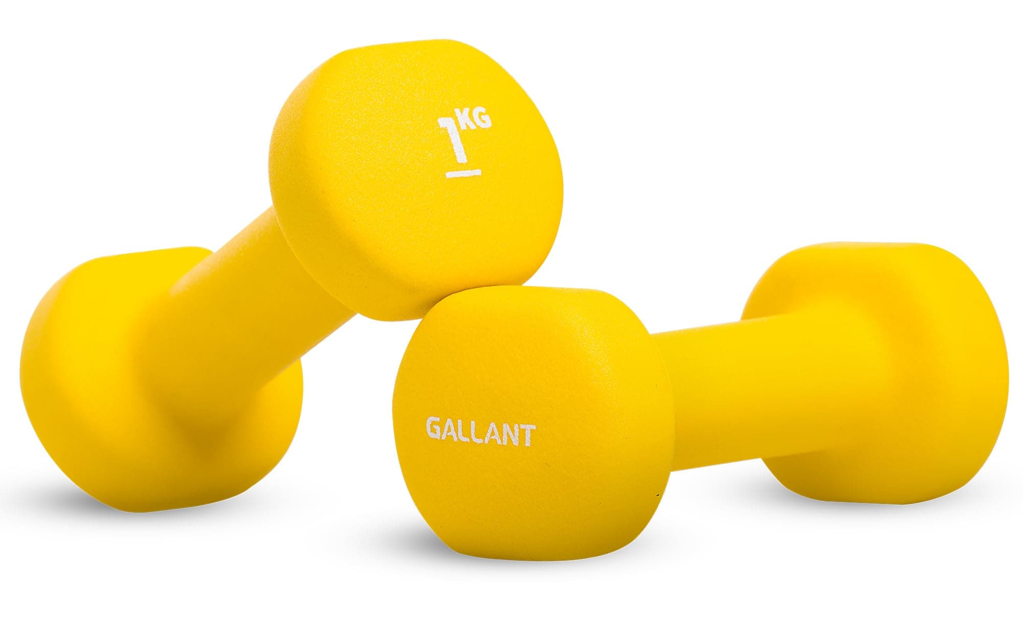 Gallant Weights Dumbbells Set Women- Hex Shaped Neoprene Hand Weights for Women and Men- Ideal for Home Gym Fitness Weight Training Pilates