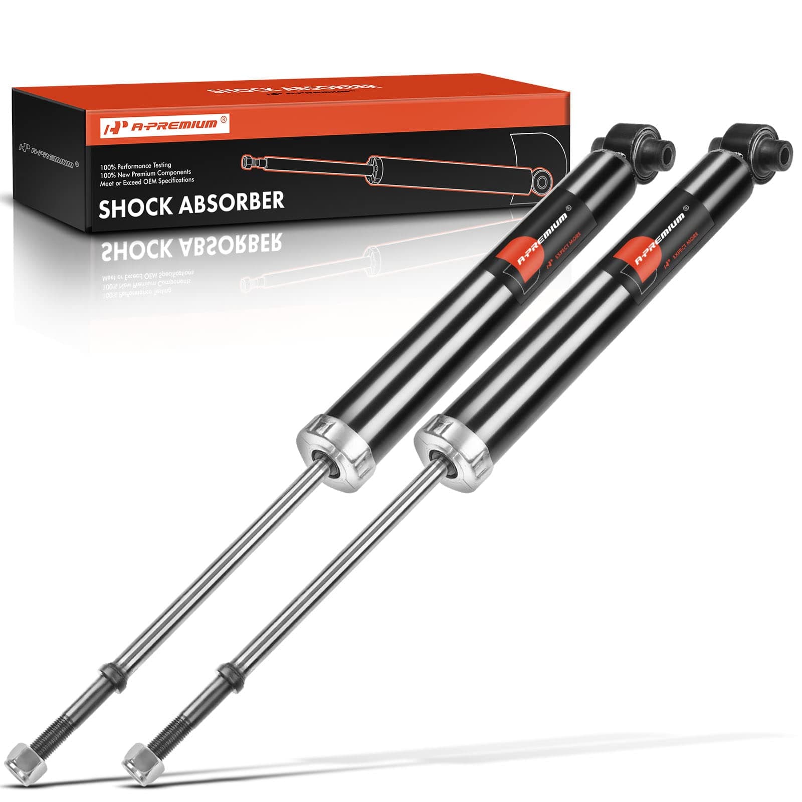 A-Premium Shock Struts Absorber Car Spare Parts Compatible with Scion tC 2011 2012 2013 2014 2015 2016 Rear Driver and Passenger Side 2-PC Set