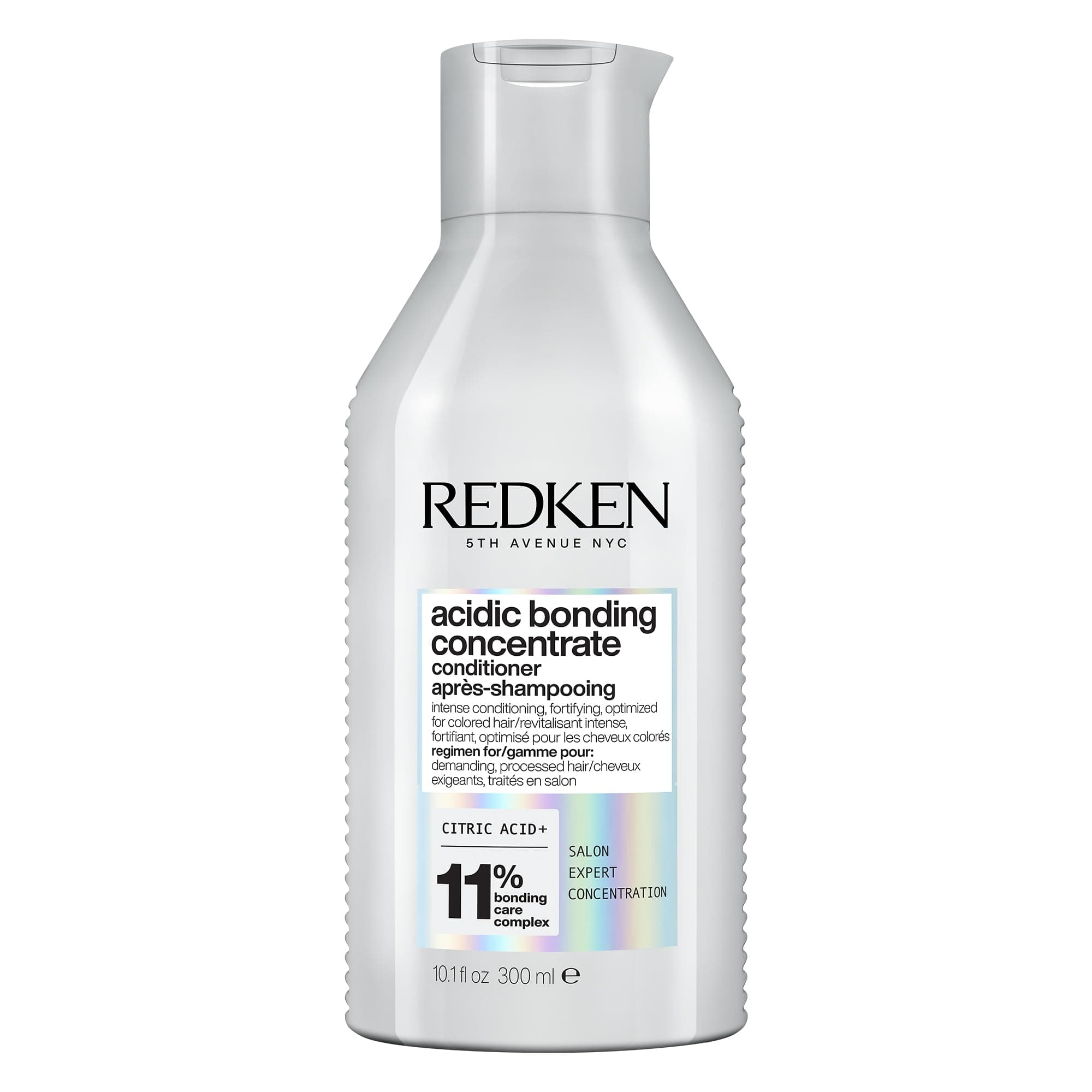 Redken Acidic Bonding Concentrate Conditioner For Damaged Hair Repair - Strengthens and Repairs Weak and Brittle Hair, Sulfate-Free, With Citric Acid