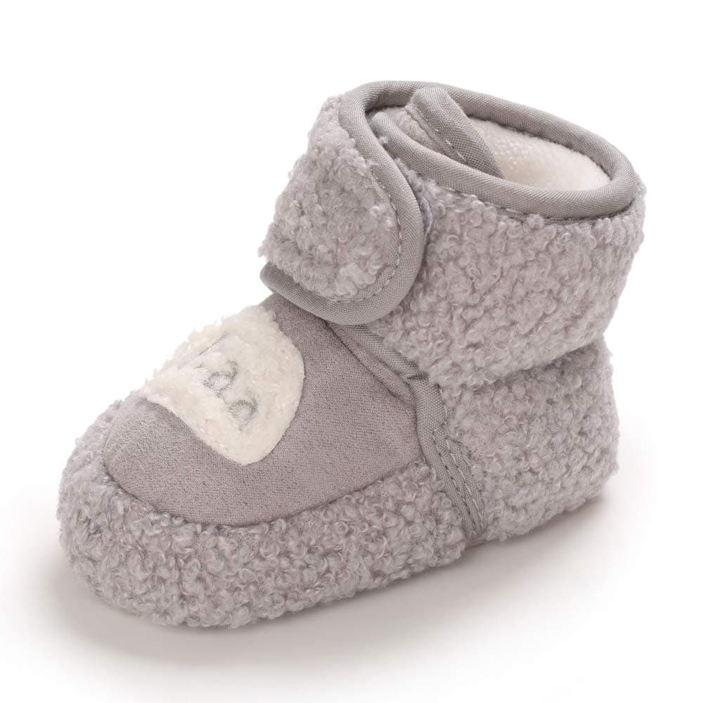 Baby Girls Boys Cute Sheep Booties Infant Soft Sole Crib Pram Prewalker Warm Boots