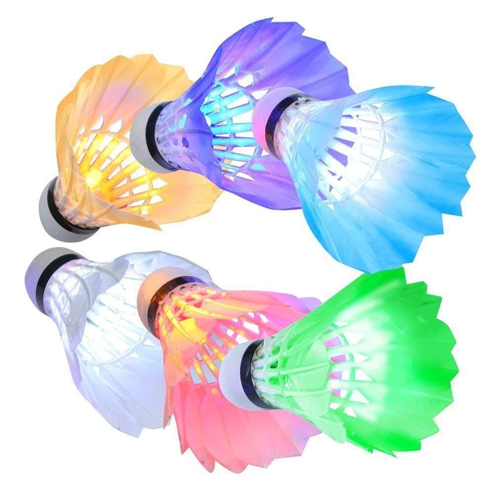 KEVENZ Goose Feather Badminton Shuttlecocks with Great Stability and Durability, High Speed Badminton Birdies-12PK
