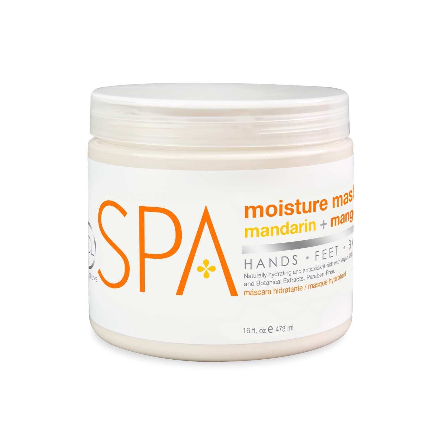 BCL SPA Moisture Mask Mandarin + Mango,16 oz