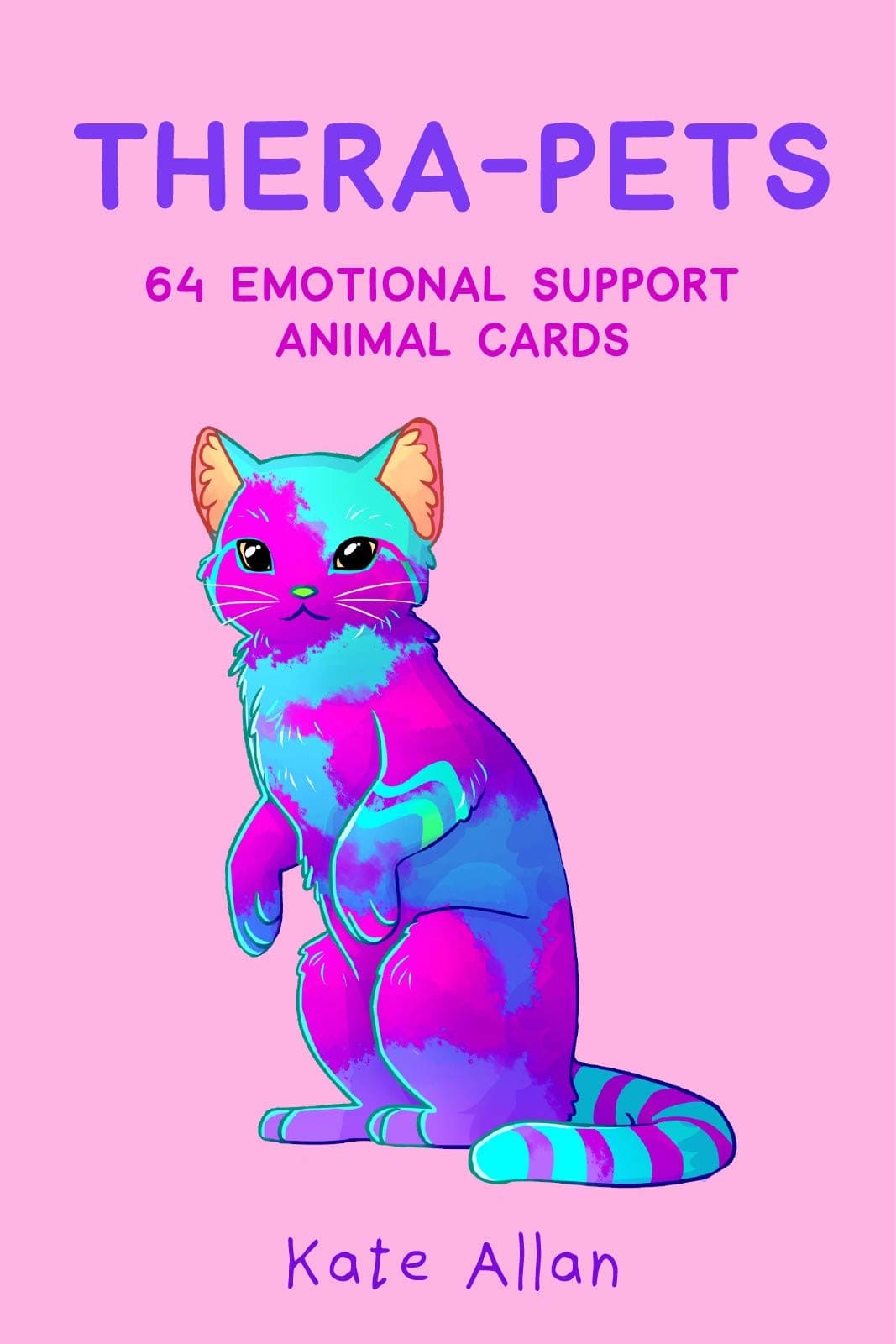 50 Emotional Support Animal Cards: Drawings and Affirmations for Mental Wellness