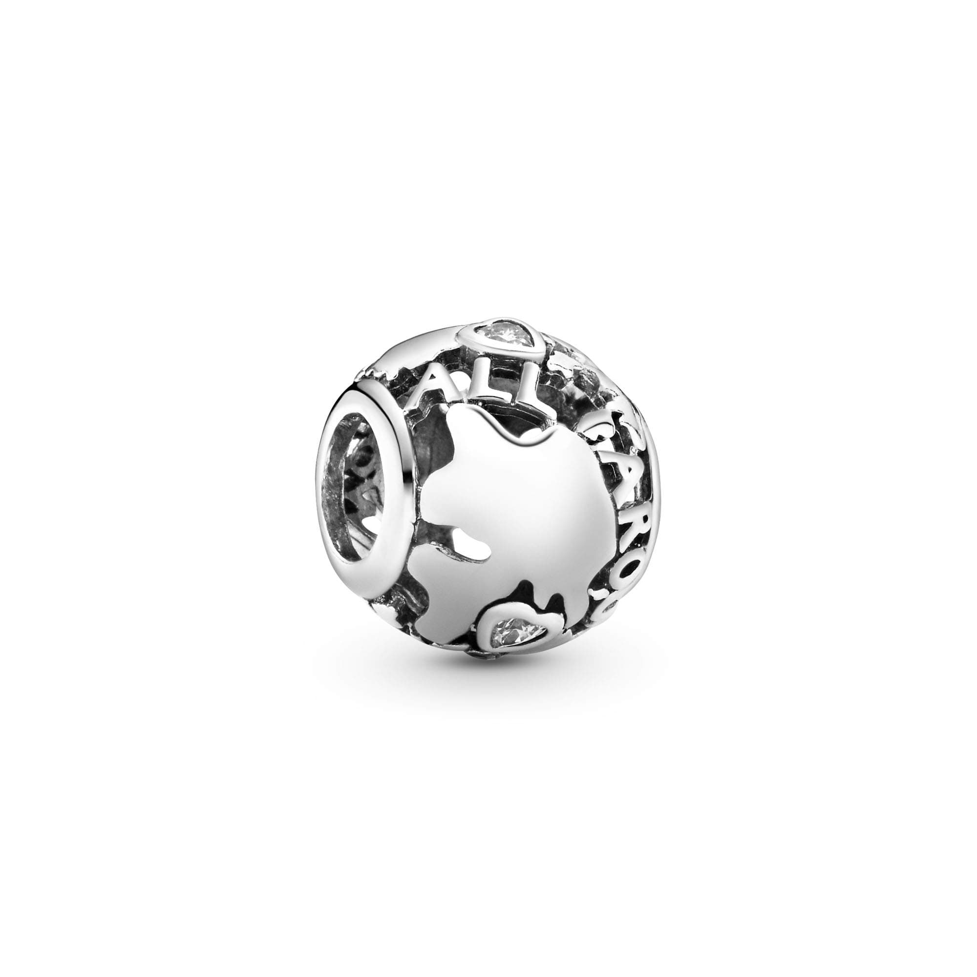 Pandora - Bead - 925 Sterling Silver - Cubic Zirconia - 791718CZ, Sterling Silver, Cubic Zirconia