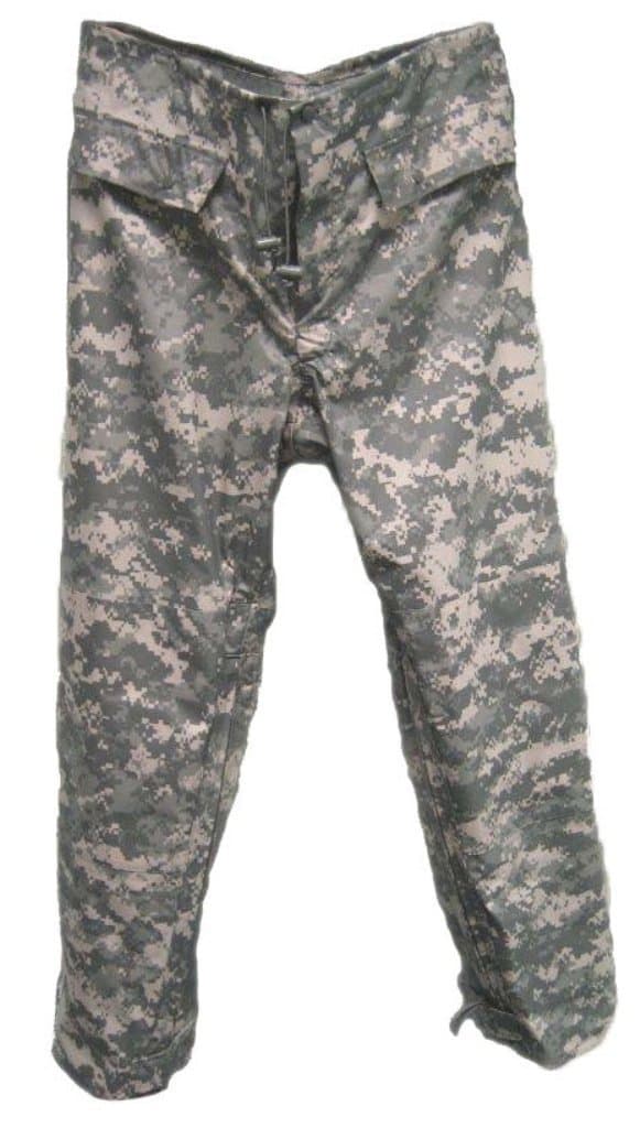 Genuine Military GI Improved Rainsuit Trousers Wet Weather Pants ACU Size Large ORC Industries