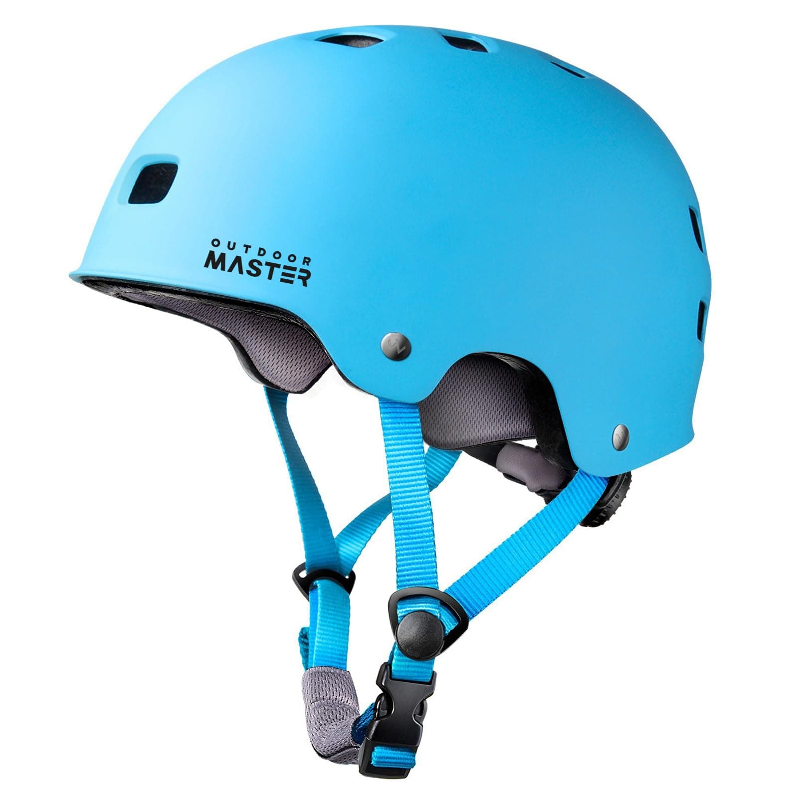 OutdoorMaster Skateboard Cycling Helmet - Two Removable Liners Ventilation Multi-Sport Scooter Roller Skate Inline Skating for Kids, Youth & Adults