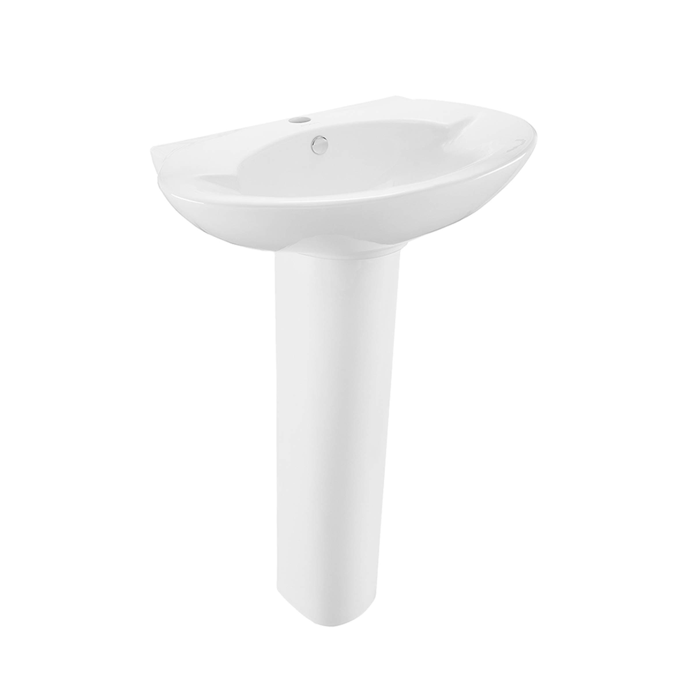 Swiss Madison SM-PS309 Plaisir Rounded Basin Pedestal Sink