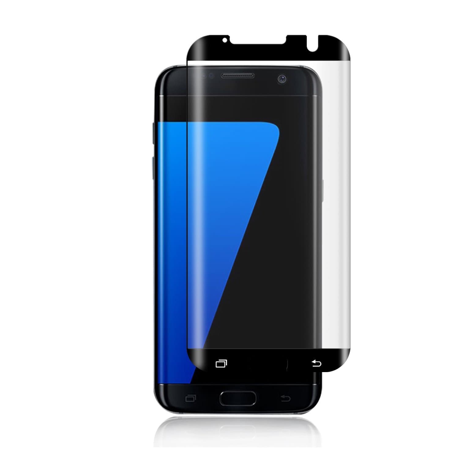 Screen Protector, Bubble-Free, 3D HD Fit Touch Accurate with Easy to Install, Case-Friendly for Samsung Galaxy S7 Edge