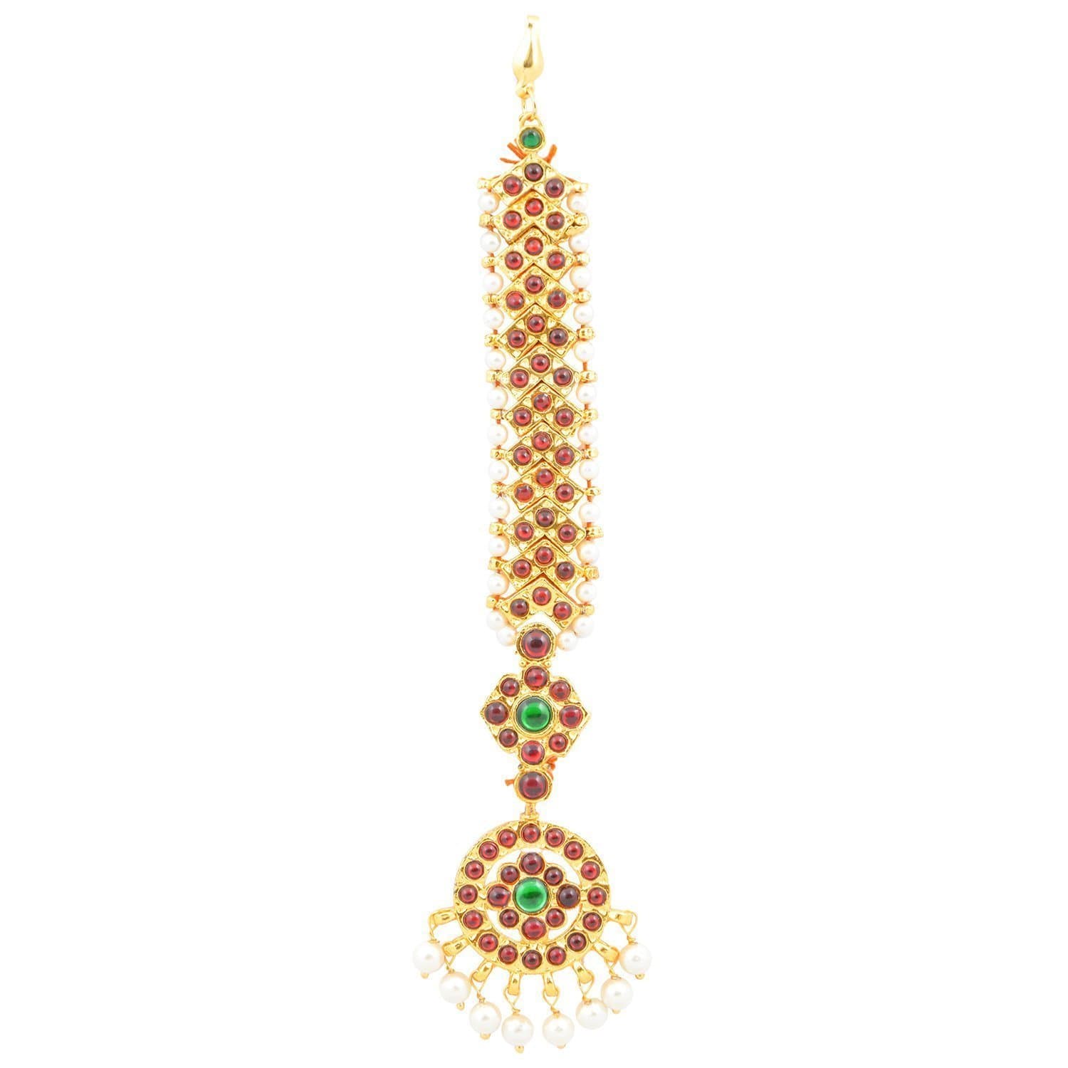 UG PRODUCTWomen's Kemp Multi-Colour Bharatanatyam Dance Jewellery