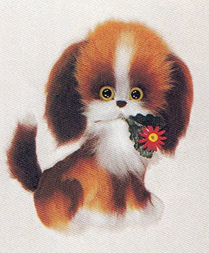 東京文化刺繍キット　No428 こいぬ（３号） （Bunka Embroidery/Kits　No.428）
