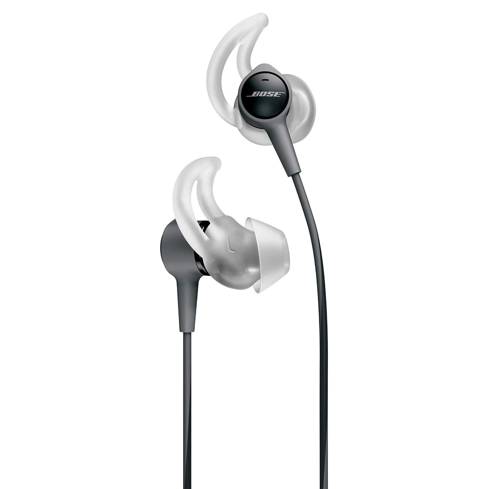 Bose SoundTrue Ultra in-ear headphones -compatible for Apple devices 741629-0010-cr Charcoal (Renewed)