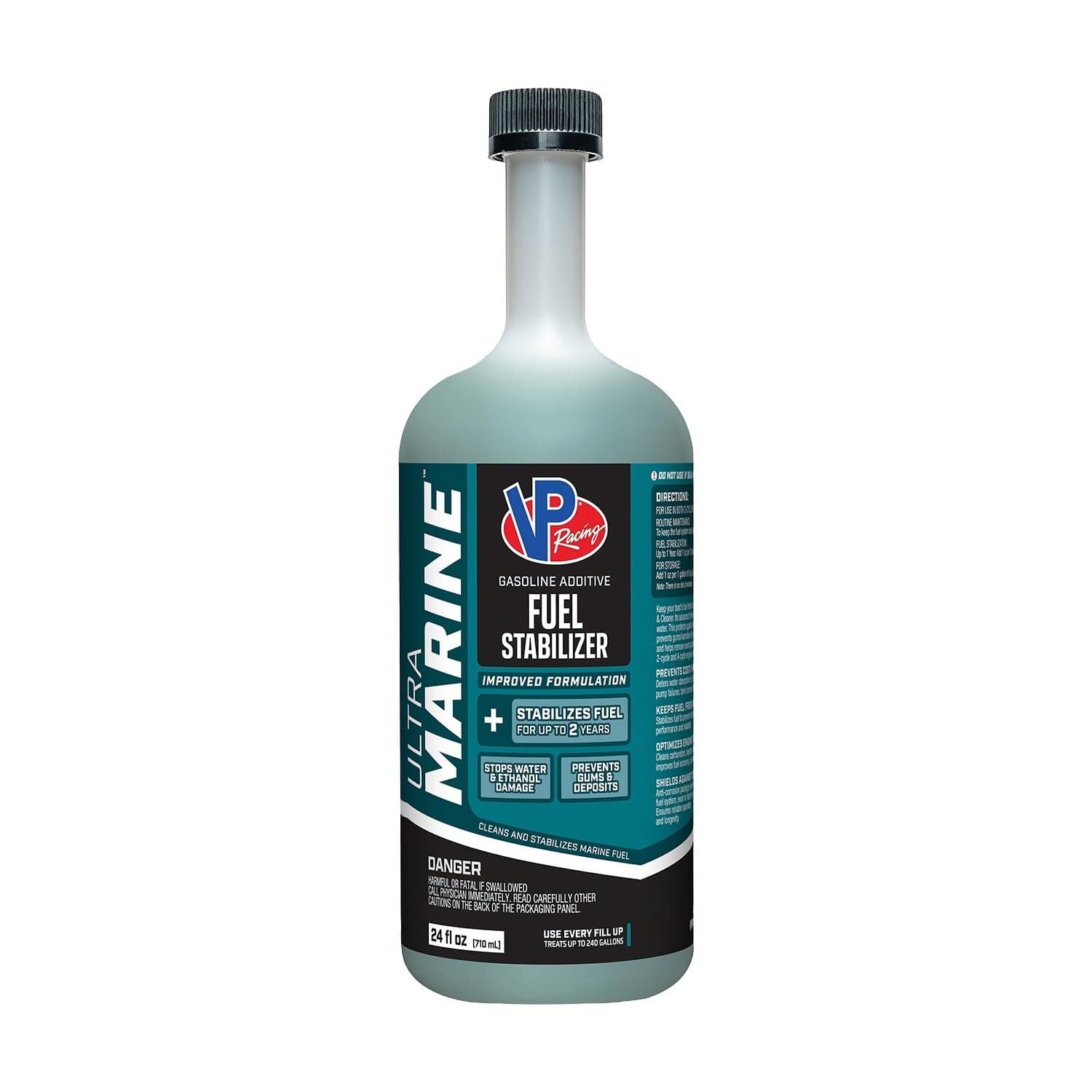 VP Racing Fuels Madditive Ultra Marine Boat Fuel Stabilizer and Cleaner for Winterizing and Engine Health/Performance, 24 Ounces