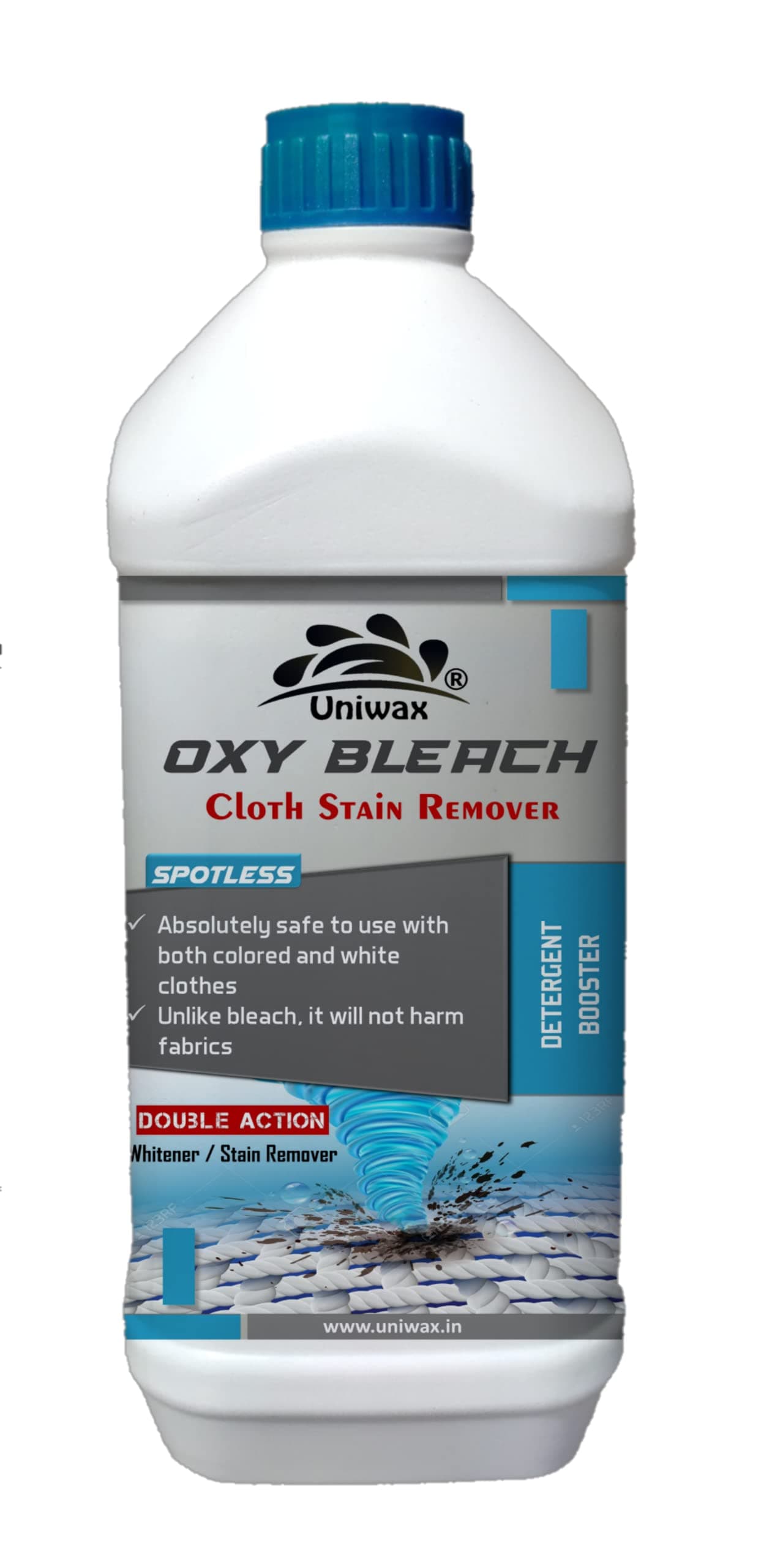 uniwax oxy bleach -Detergent Booster/Removes Stains/Brightens Colors with pow...