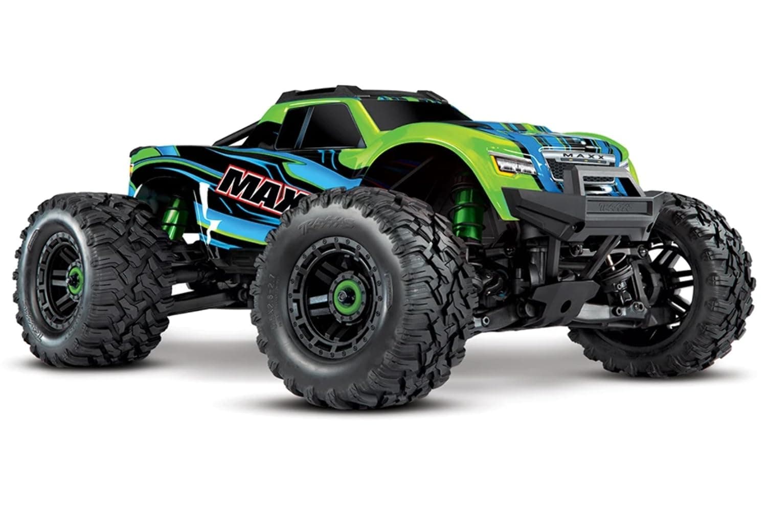 Traxxas Maxx 1/10 Brushless RTR 4WD Monster Truck (green)-89076-4