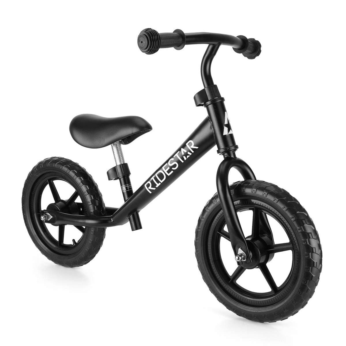 Balance Bike For 2 3 4 5 Year Old, Boy Girl Training Bicycle, Kids No Pedal Walking Bike, 12 Inch Wheels, Steel Frame, Foam Tyres, Garden Toy, RideStar