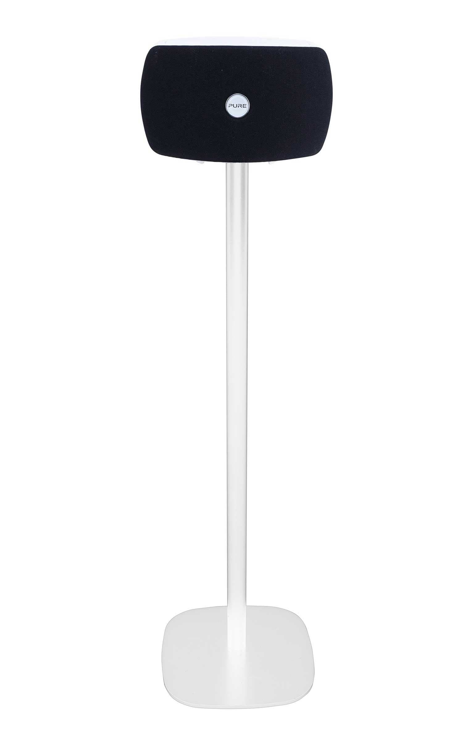 Vebos floor stand Pure Jongo TX2 white en optimal experience in every room - Allows you to place your Pure Jongo TX2 exactly where you want it - Two years warranty