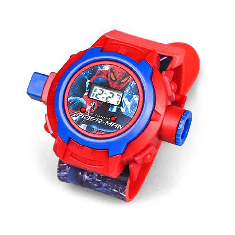 ROJILL Spiderman 24 Image Projector Digital Watch for Kids