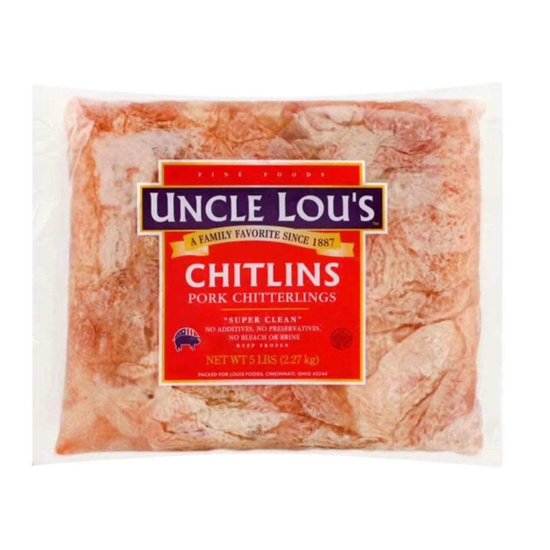Uncle Lou's Super Clean Pork Chitlins, 5lb (1)