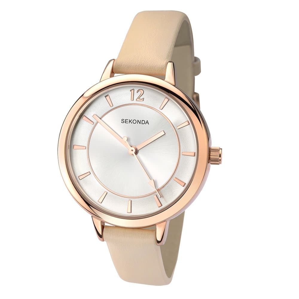 Women's Analogue Quartz Watch with PU Strap