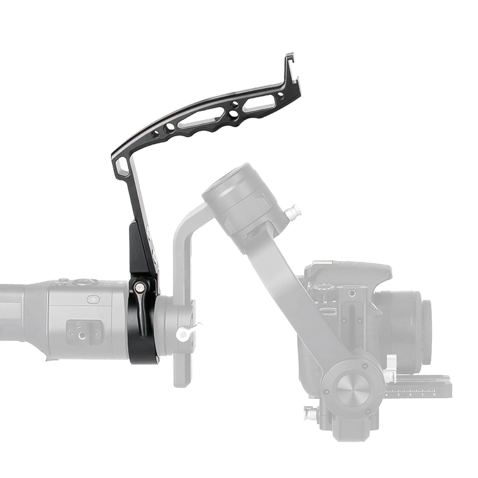 AgimbalGear Gimbal Handle with 1/4 Inch and 3/8 Inch Screw for DJI Ronin S Handheld Gimbal Stabiliser Accessories