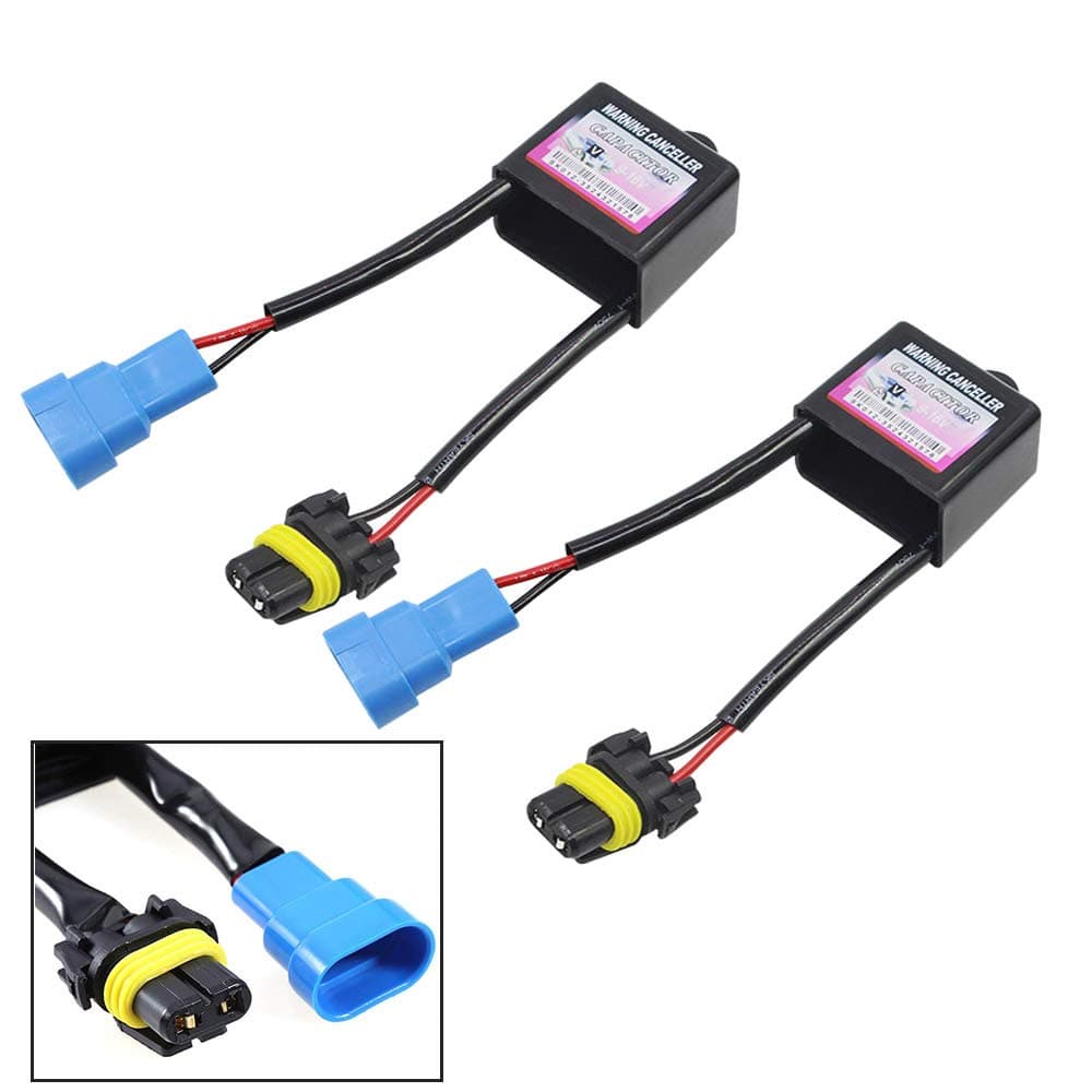 HID Kit Warning Canceller Anti Flicker Decoder Capacitor(Pack of 2)