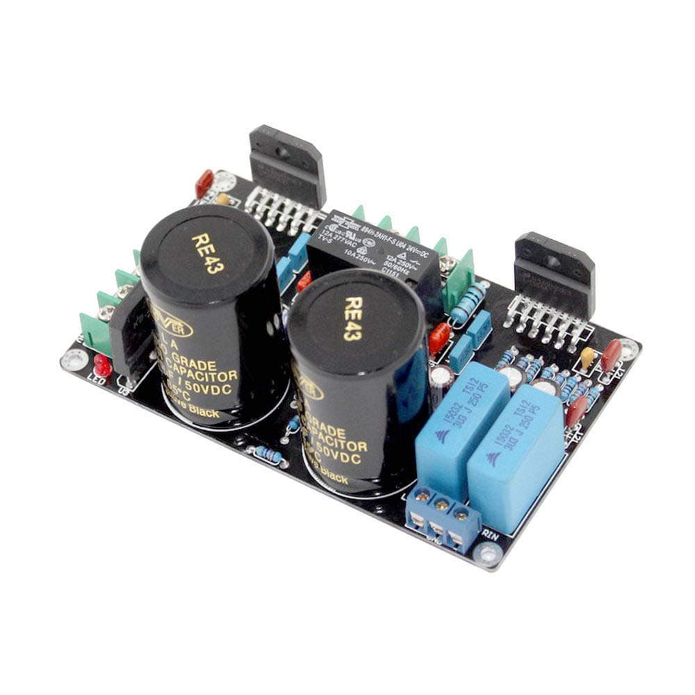 LM3886 Amplifier Board Amplificador UPC1237 10000uF/50V*2 HiFi Amp with Speaker Protection Board 68W+68W