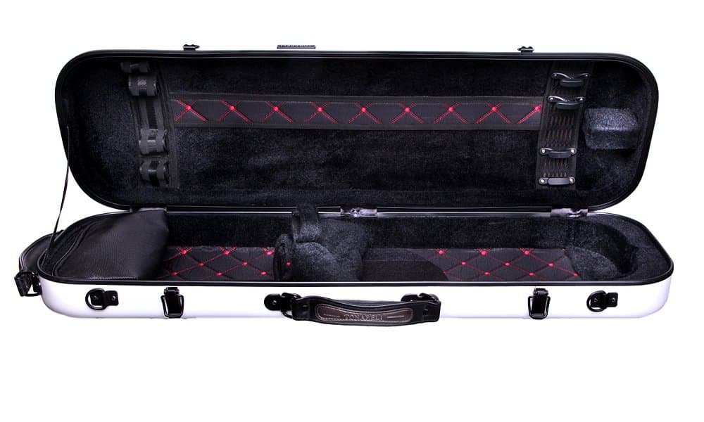 Original Tonareli Violin Case 4/4 - VNFO1000R WHITE - AUTHORIZED DEALER