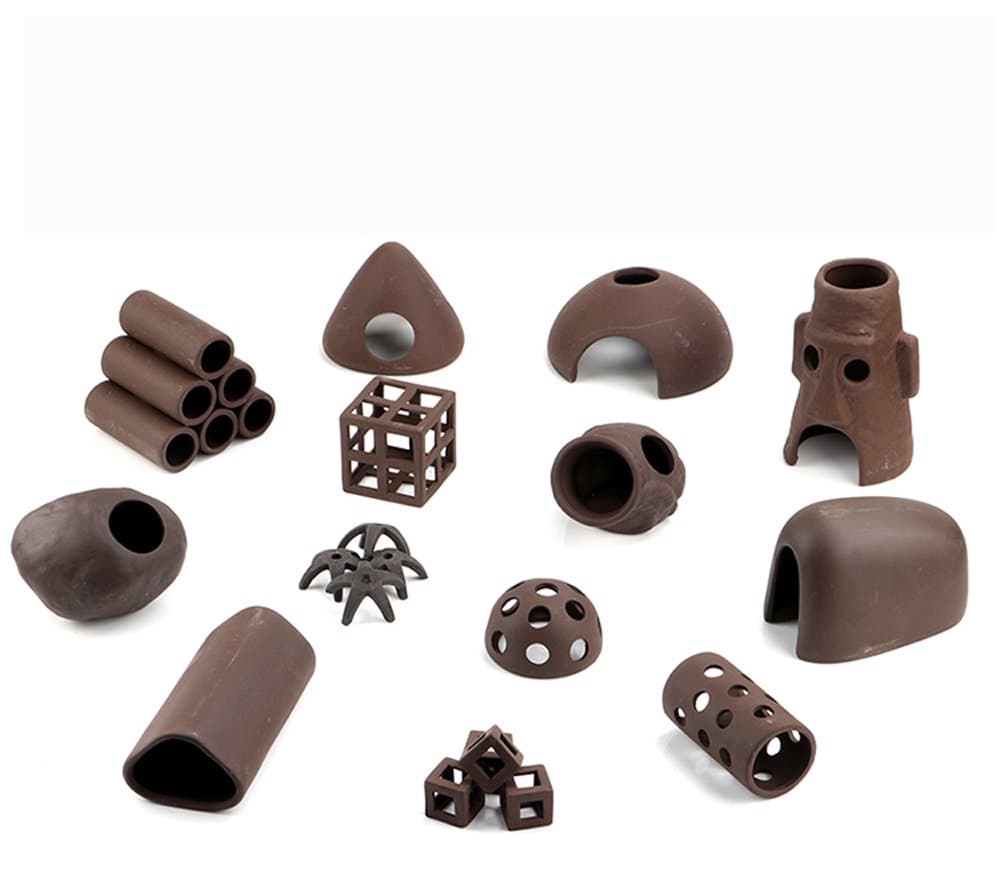 Fish tank Landscaping Pottery Hide the hole Fish shelter house Spawning hole Sea jelly cans Shrimp house Shrimp nest Breeding cans,ZS140