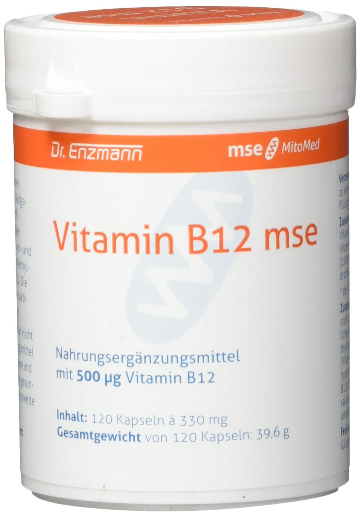 Dr. Enzmann Vitamin B12 mse Kapseln, 120 pcs. Capsules