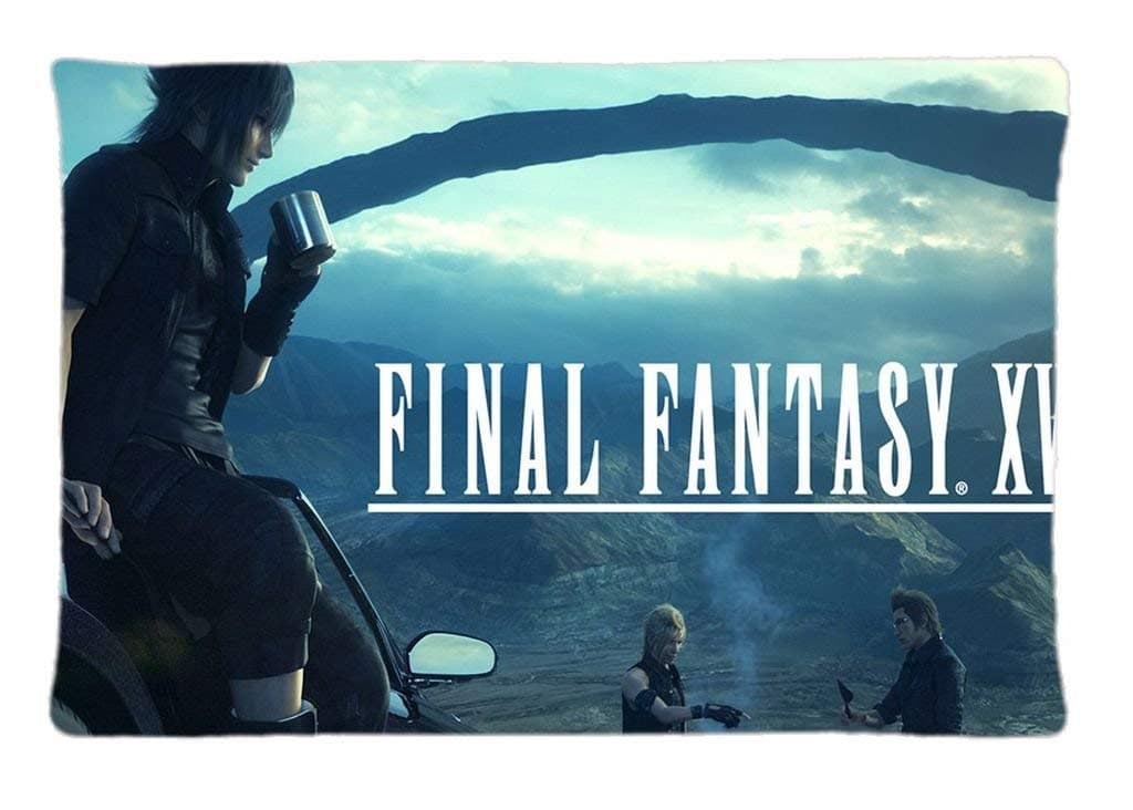 PILLOW BEST COME 'hallbow Fashion & Modern Custom Case (Final Fantasy Xv Rectangle Zippered Bed Pillow Cushion Covers) (35cmx50cm)
