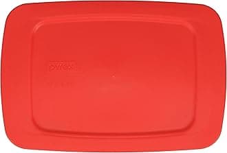 Pyrex C-213-PC 1.5qt Easy Grab Red Lid - Made in USA