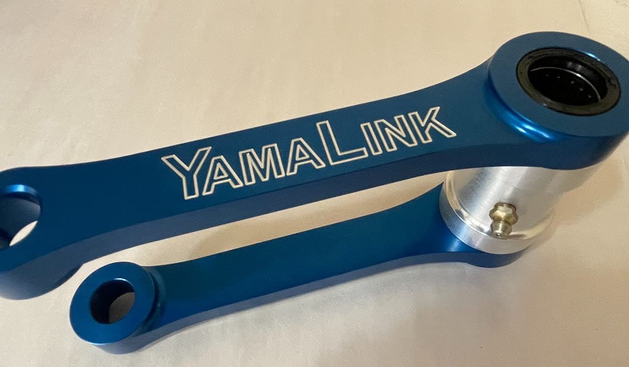 Lower your tall YZ450F seat height 30mm with YamaLink lowering fits 2009-2024
