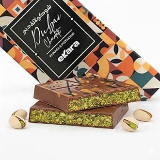 Dubai Chocolate Bar Pistachio Kunafa Milk 100g, Dubai Made Viral Dubai Pistachio Chocolate Bar, Middle Eastern Dessert, Premium UAE Milk Chocolate