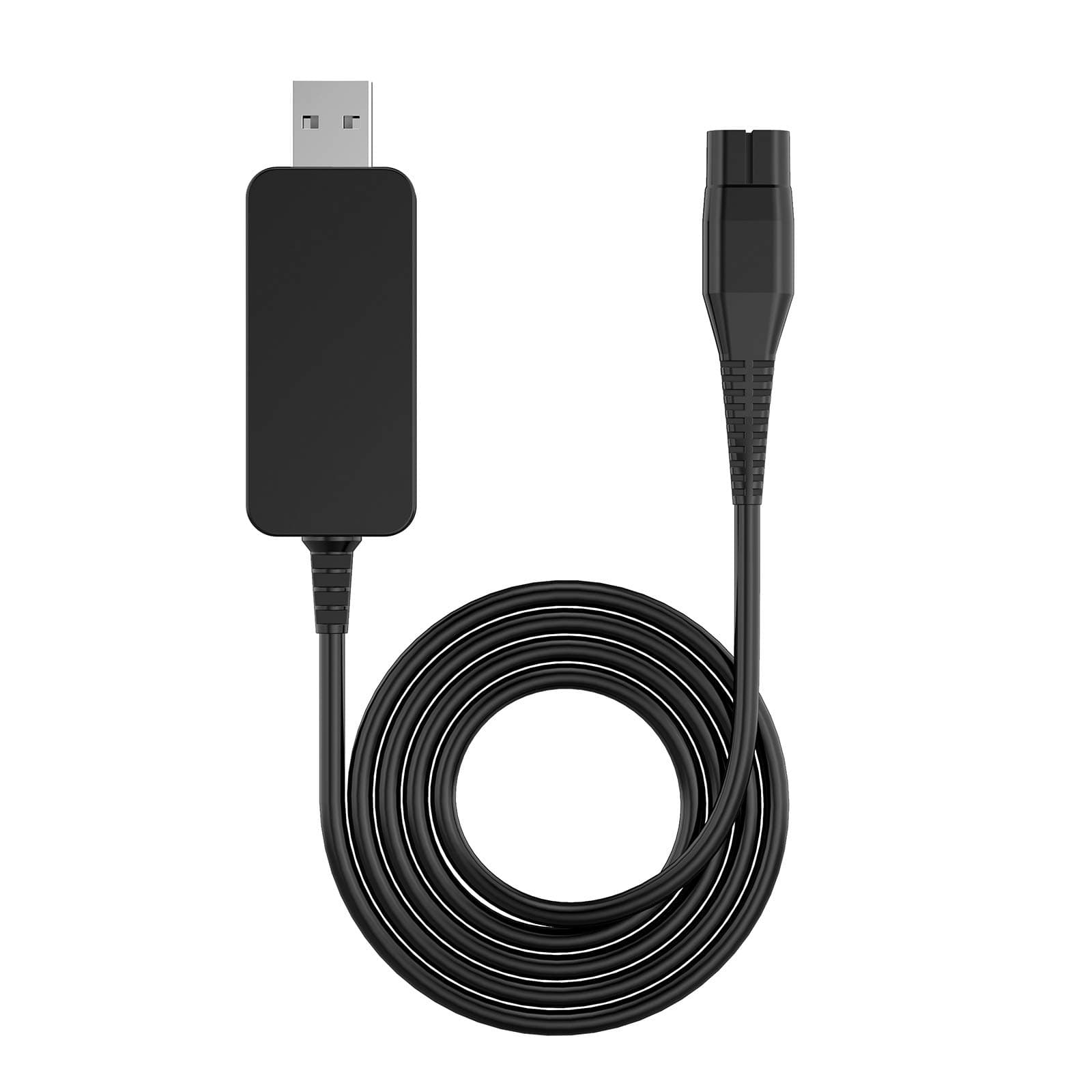 4.3V USB A00390 Charger Cable Compatible for Philips Shaver,Replacement Power Cord for One Blade Charger QG3340,A00390,RQ320,RQ328, RQ330,RQ331,RQ338,RQ350,QP2520/90/70/72