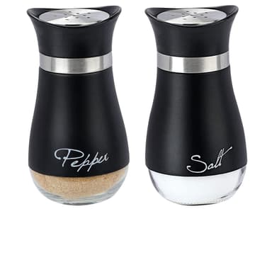 Refillable Salt And Pepper Shakers Set Crazystorey Glass Spice Shakers
