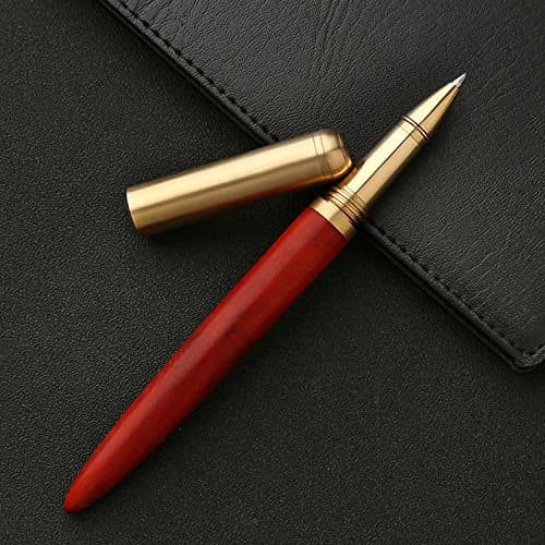 Rosewood Ballpoint Pen Writing Set - Elegant Fancy Nice Gift Pen Set for Signature Executive Business (ballpoint pen 2)